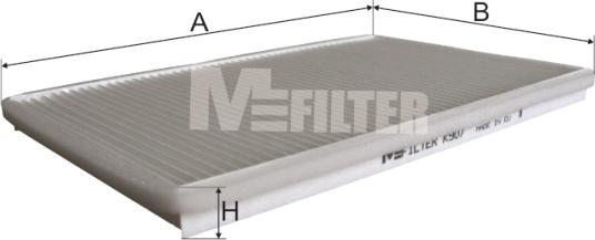 Mfilter K 907 - Фильтр воздуха в салоне avtokuzovplus.com.ua