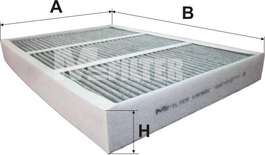 Mfilter K 9085C - Фильтр воздуха в салоне avtokuzovplus.com.ua