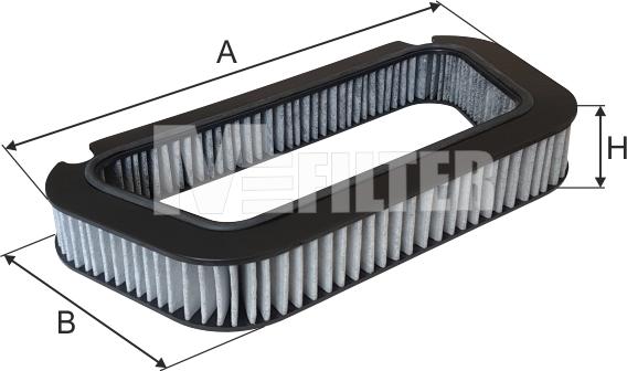 Mfilter K 9151C - Фільтр, повітря у внутрішній простір autocars.com.ua