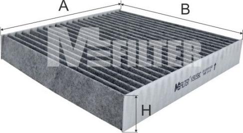 Mfilter K 9159C - Фильтр воздуха в салоне avtokuzovplus.com.ua