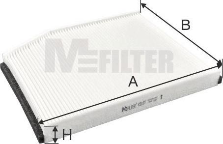 Mfilter K 9187 - Фильтр воздуха в салоне avtokuzovplus.com.ua