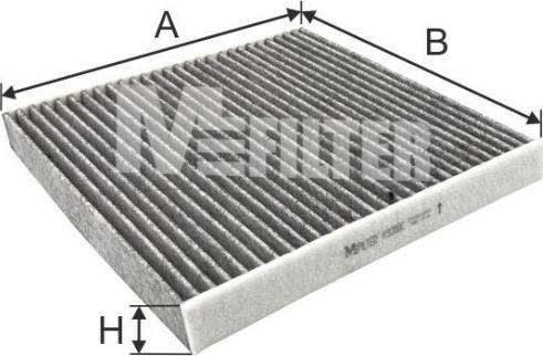 Mfilter K 9200C - Фільтр, повітря у внутрішній простір autocars.com.ua