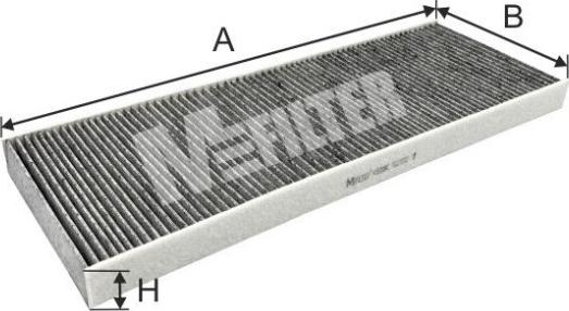 Mfilter K 9208C - Фільтр, повітря у внутрішній простір autocars.com.ua
