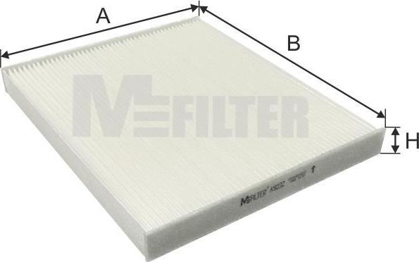 Mfilter K 9232 - Фильтр воздуха в салоне autodnr.net