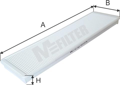 Mfilter K 969 - Фильтр воздуха в салоне autodnr.net