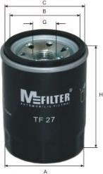 Mfilter TF 27 - Масляный фильтр autodnr.net