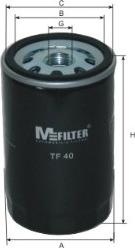 Mfilter TF 40 - Фільтр маслян. BMW вир-в M-filter autocars.com.ua