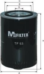 Mfilter TF 53 - Масляний фільтр autocars.com.ua