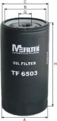 Mfilter TF 6503 - Масляный фильтр avtokuzovplus.com.ua