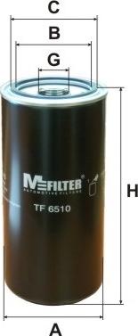 Mfilter TF 6510 - Масляный фильтр avtokuzovplus.com.ua