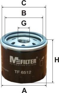 Mfilter TF 6512 - Масляный фильтр autodnr.net