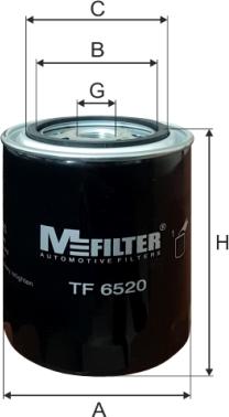 Mfilter TF 6520 - Масляный фильтр autodnr.net