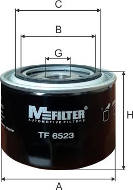 Mfilter TF 6523 - Масляный фильтр autodnr.net