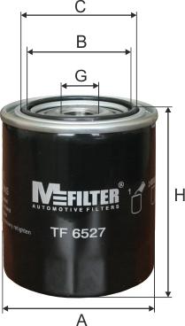 Mfilter TF6527 - Масляный фильтр autodnr.net