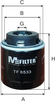 Mfilter TF 6533 - Масляный фильтр autodnr.net