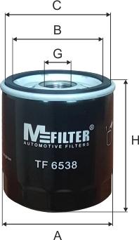 Mfilter TF 6538 - Масляный фильтр autodnr.net