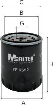 Mfilter TF 6552 - Масляный фильтр autodnr.net