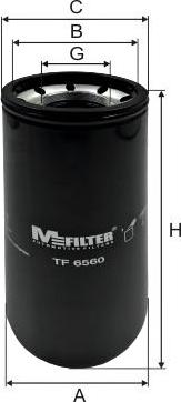 Mfilter TF 6560 - Масляний фільтр autocars.com.ua