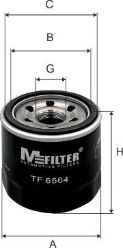 Mfilter TF 6564 - Масляный фильтр autodnr.net