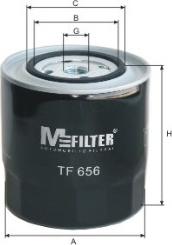 Mfilter TF 656 - Фільтр масляний двигуна VW T4 вир-во M-Filter autocars.com.ua