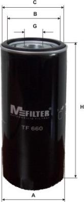 Mfilter TF 660 - Масляный фильтр avtokuzovplus.com.ua
