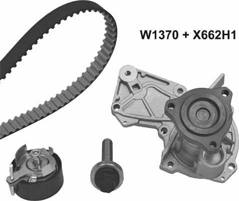 MGA 1370K1 - Водяной насос + комплект зубчатого ремня autodnr.net