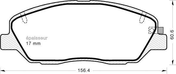 MGA 918 - Гальмівні колодки, дискові гальма autocars.com.ua