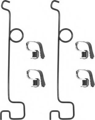 MGA A104 - Комплектуючі, колодки дискового гальма autocars.com.ua