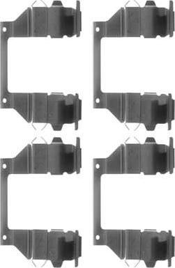 MGA A139 - Комплектуючі, колодки дискового гальма autocars.com.ua