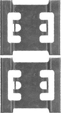 MGA A268 - Комплектуючі, колодки дискового гальма autocars.com.ua