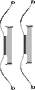 MGA A279 - Комплектуючі, колодки дискового гальма autocars.com.ua