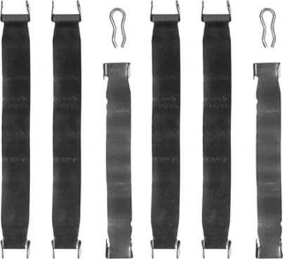 MGA A34 - Комплектуючі, колодки дискового гальма autocars.com.ua