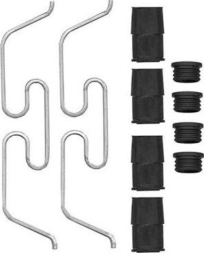 MGA A438 - Комплектуючі, колодки дискового гальма autocars.com.ua