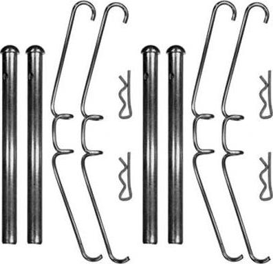 MGA A54 - Комплектуючі, колодки дискового гальма autocars.com.ua