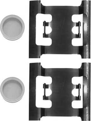 MGA A92 - Комплектуючі, колодки дискового гальма autocars.com.ua