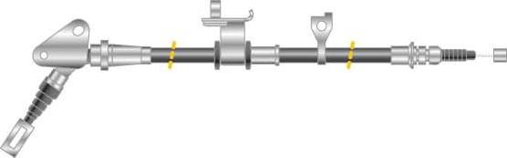 MGA CF5291 - Трос, гальмівна система autocars.com.ua