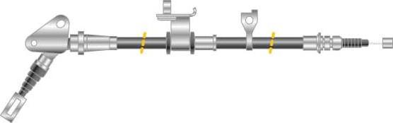 MGA CF5292 - Трос, гальмівна система autocars.com.ua