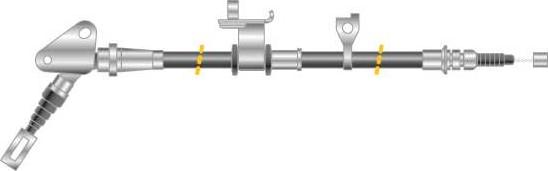 MGA CF5294 - Трос, гальмівна система autocars.com.ua