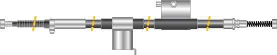 MGA CF5601 - Тросик, cтояночный тормоз autodnr.net