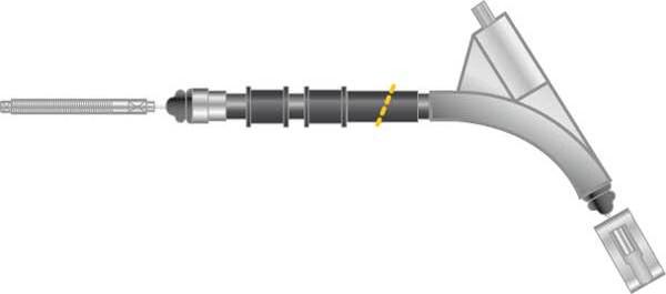 MGA CF5810 - Трос, гальмівна система autocars.com.ua