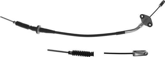 MGA EC4076 - Трос, управління зчепленням autocars.com.ua