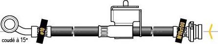 MGA F7200 - Гальмівний шланг autocars.com.ua