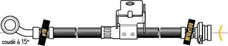 MGA F7201 - Гальмівний шланг autocars.com.ua