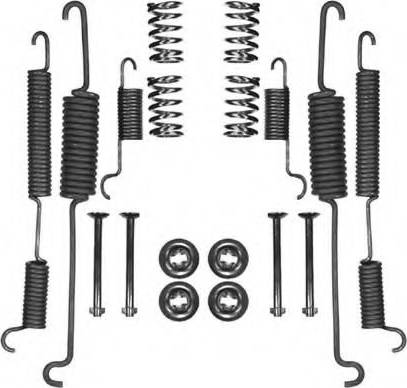 MGA K570335 - Комплект тормозных колодок, барабанные autodnr.net