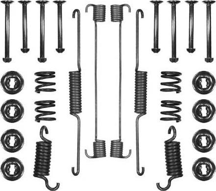 MGA K597443 - Комплект тормозных колодок, барабанные autodnr.net