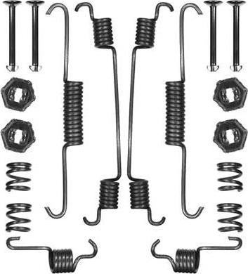 MGA PM626492 - Комплект гальм, барабанний механізм autocars.com.ua