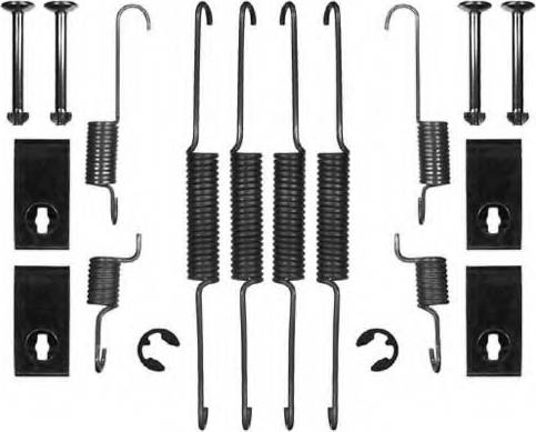 MGA R107 - Пружина, гальмівна колодка autocars.com.ua