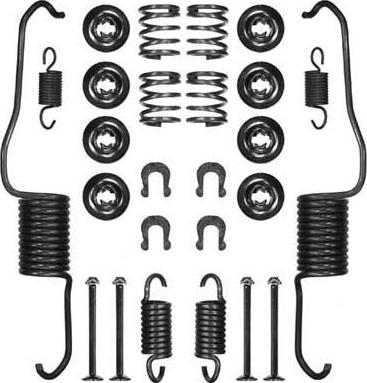 MGA K770344 - Комплект гальм, барабанний механізм autocars.com.ua