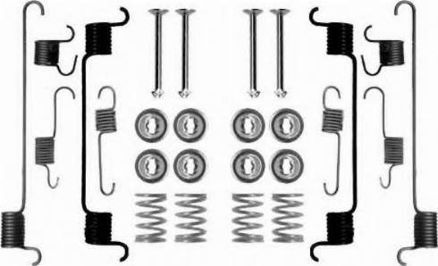 MGA R186 - Пружина, гальмівна колодка autocars.com.ua