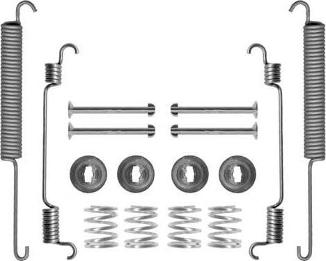 MGA PM864845 - Комплект гальм, барабанний механізм autocars.com.ua